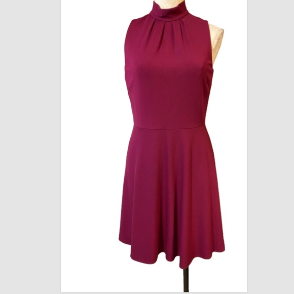 ANTONIO MELANI Dresses & Skirts - Antonio Melani Dress Deep Wine Purple  6 Small Career Church